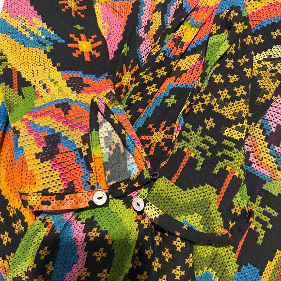 FARM Rio Macaw Island Maxi Drews NWT - Picture 5 of 8